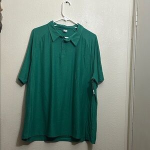 Xersion Teal Polo Shirt for Men